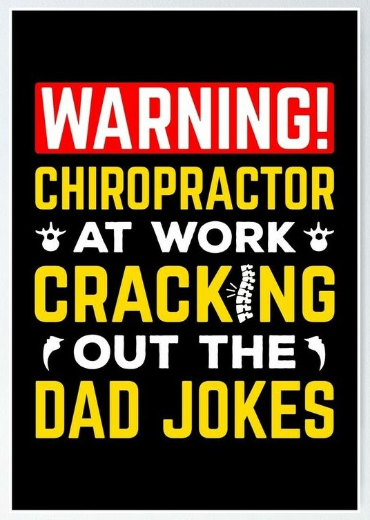 Chiropractic and Laughter as a dynamic duo to improve your health.